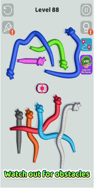 Tangled Snakes Мод APK