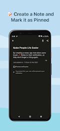 Notes - Pin to notification Скриншот 1