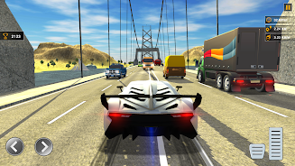 Schermata Heavy Traffic Rider Car Game 1