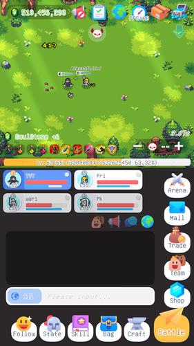 TinyWorld-Idle mmorpg 스크린샷 0