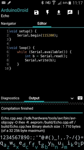 ArduinoDroid Capture d'écran 2