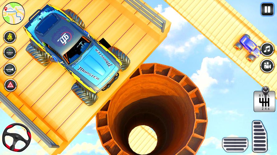 Monster Truck Simulator Games स्क्रीनशॉट 0
