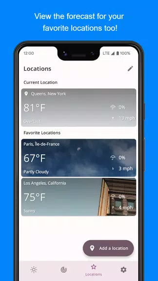 SimpleWeather應用截圖第2張