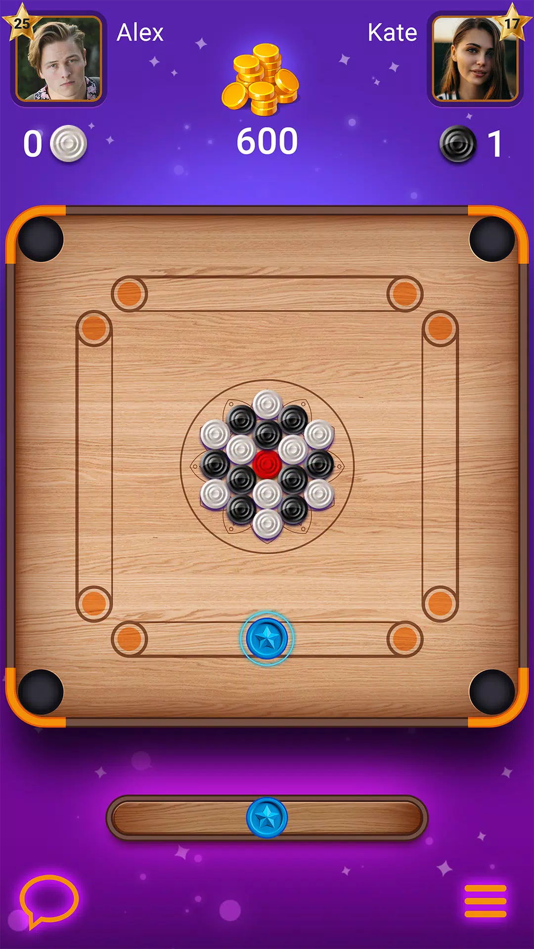 Carrom Lure - Disc pool game Ảnh chụp màn hình 0