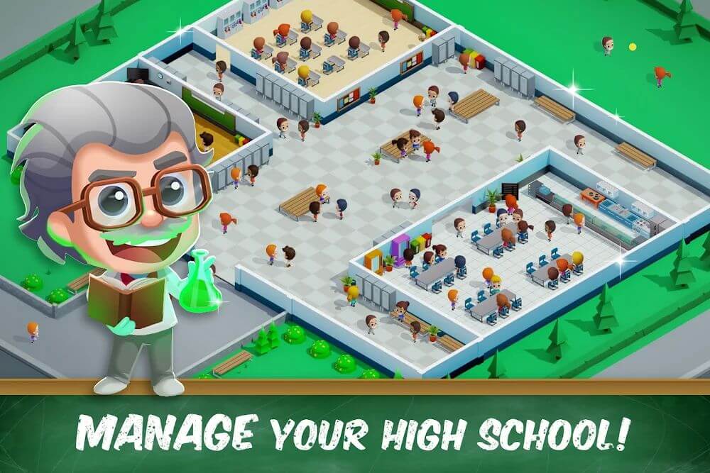 Idle High School Tycoon Mod Capture d'écran 3