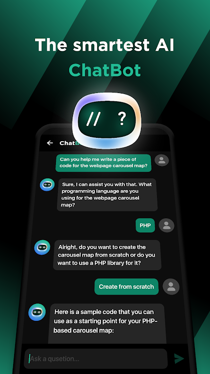 ChatBot – AI Chat Mod Captura de tela 3