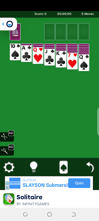Solitaire Html5 Скриншот 2