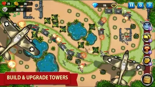 Tower Defense: Toy War Tangkapan skrin 0