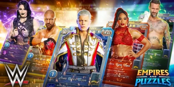 Empires & Puzzles tham gia WWE cho sự kiện thể thao hoành tráng