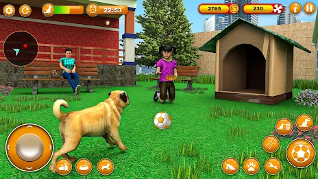 Schermata Pet Dog Family Adventure Games 0