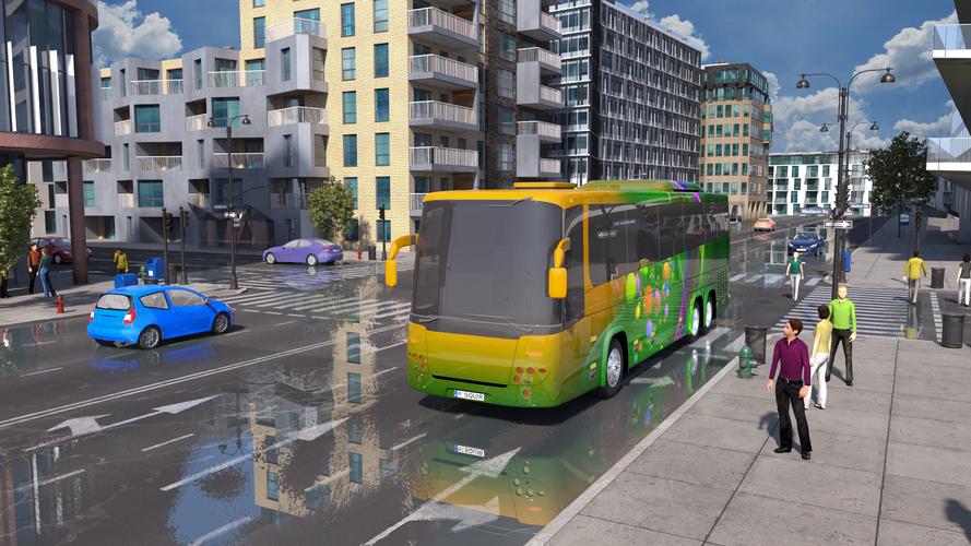 Bus Simulator 3D: Bus Game 23 스크린샷 1