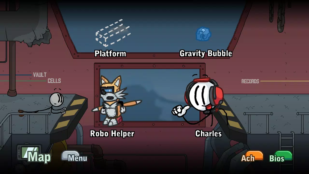 Stickman Teleporter Adventure Ảnh chụp màn hình 0