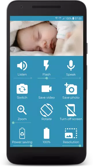 Schermata BabyCam - Baby Monitor Camera 1