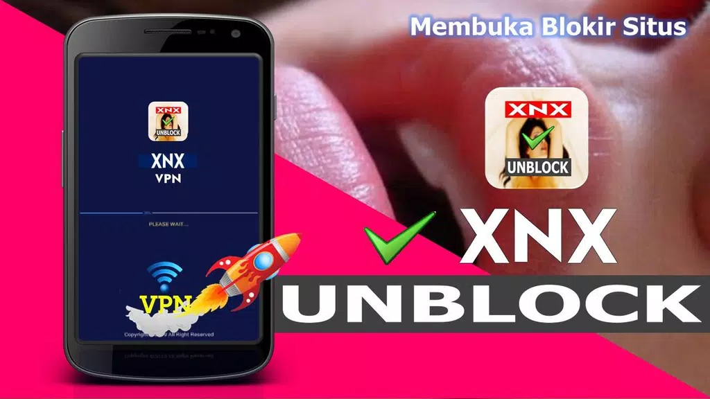 VPN Unblock XnX - Buka Situs X-Video & Sites ภาพหน้าจอ 0