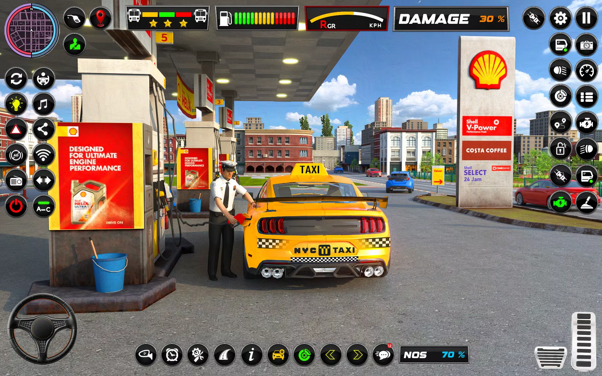 Schermata Taxi Simulator USA: City Drive 3