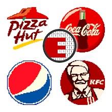 Logo Pixel Art Color by Number