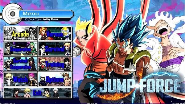 Jump Force Mugen 스크린샷 1