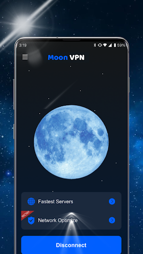 Moon VPN Captura de tela 0