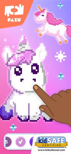 Pixel Coloring Games For Kids Ekran Görüntüsü 0