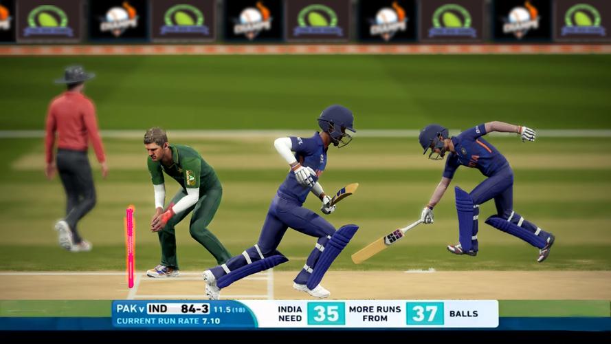 Real World Cricket Games Tangkapan skrin 2