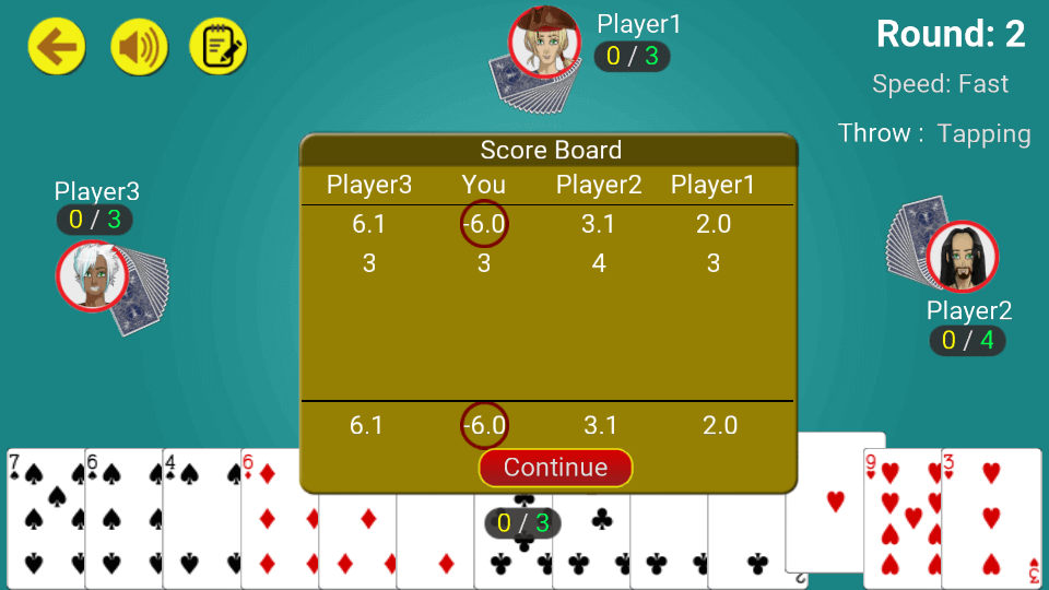 Call break : Offline Card Game Tangkapan skrin 3