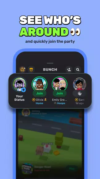 Bunch: HouseParty with Games Capture d'écran 1