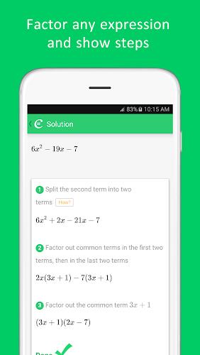 Schermata Cymath - Math Problem Solver 3