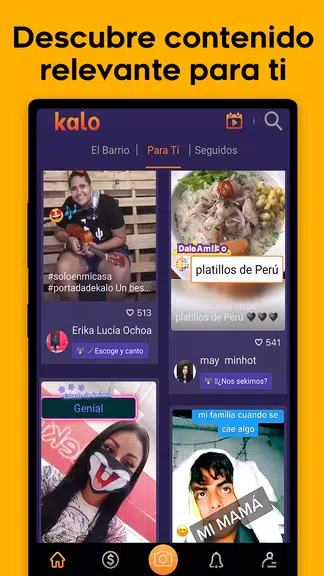 Kalo Videos - Red Social de Latinos Ekran Görüntüsü 0