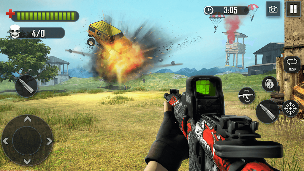 Impossible Counter Terrorist Mission: Gun Shooting應用截圖第2張