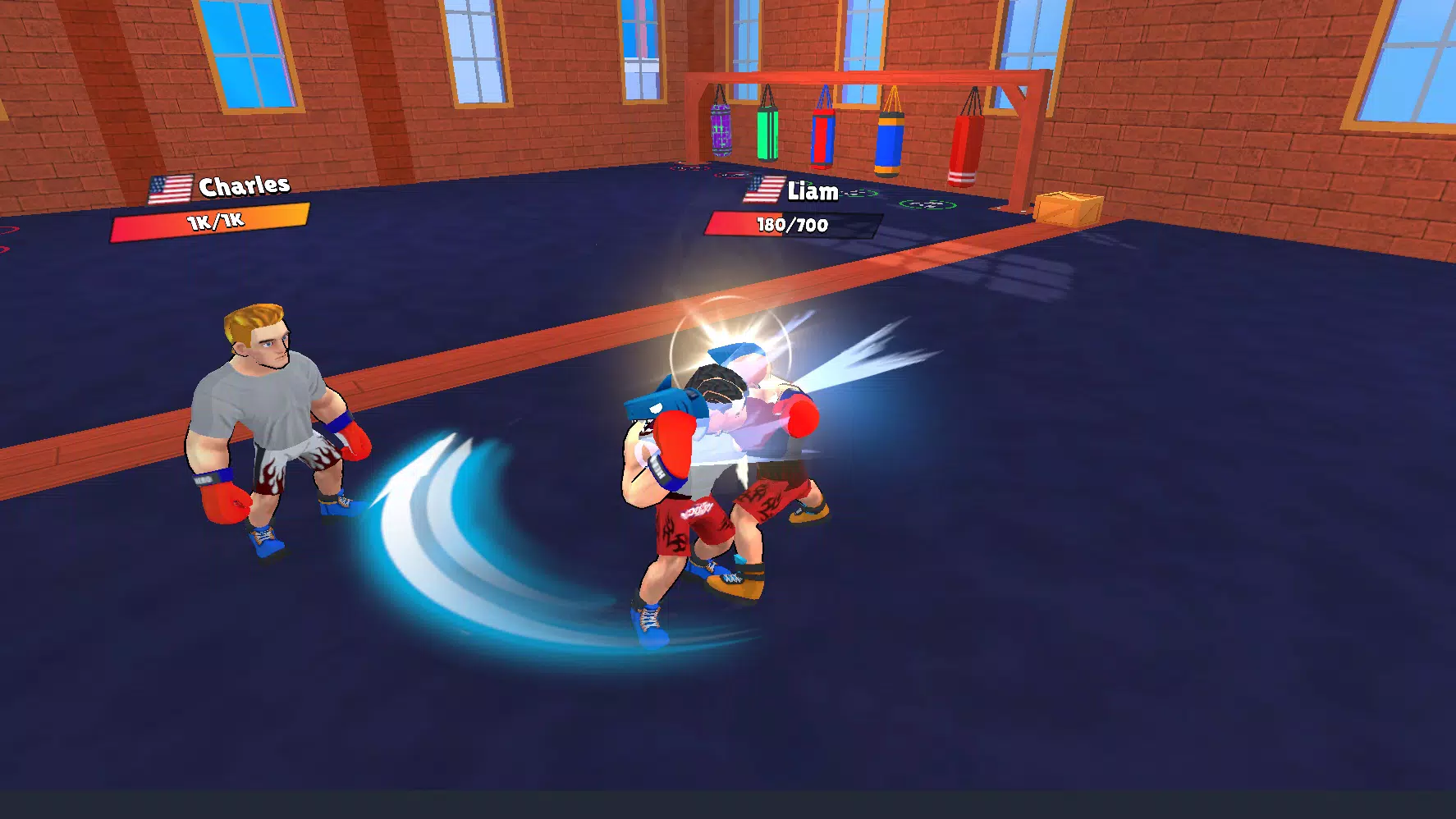 Boxing Clicker Simulator ภาพหน้าจอ 1