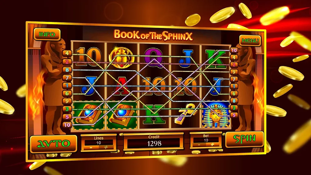 Book Of Sphinx Slot Screenshot 3