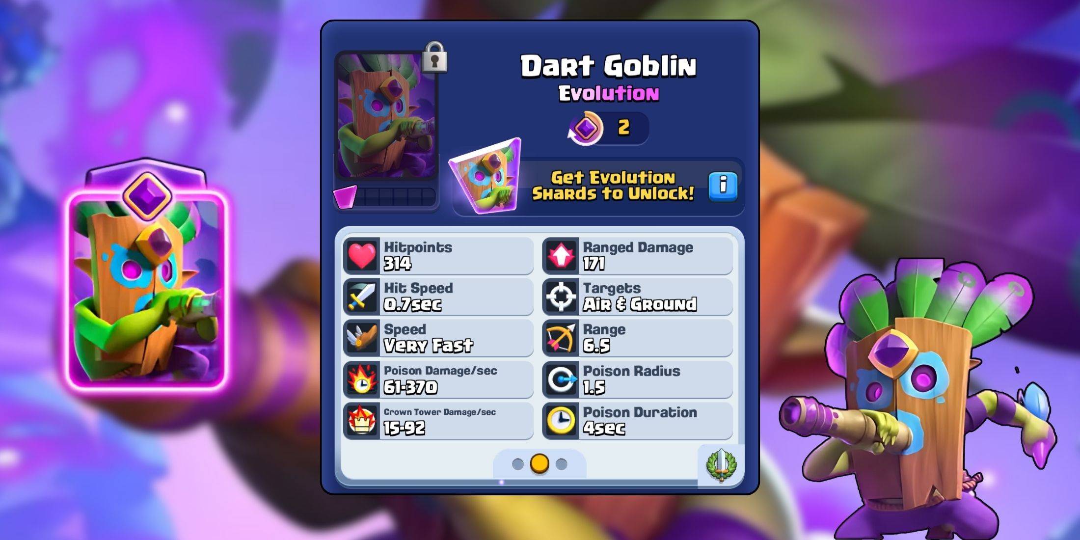 Clash Royale: Dart Goblin Evolution Draft Guide Best evo dart goblin deck