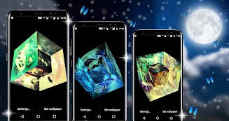 Amazing Cube Live Wallpaper স্ক্রিনশট 2