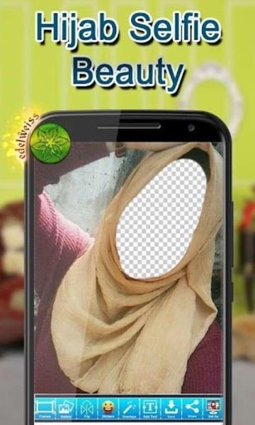 Schermata Hijab Selfie Beauty 1