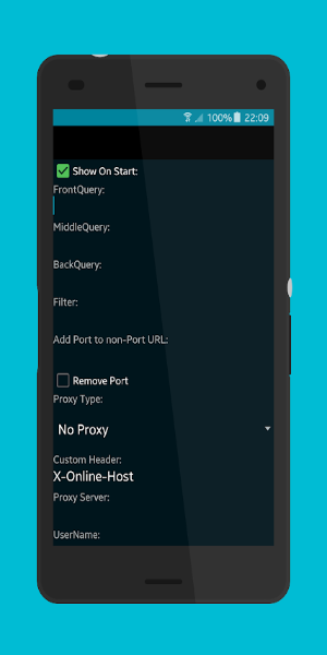Ultrasurf Handler VPN Captura de tela 0