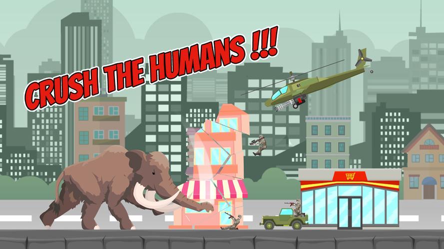 Hybrid Mammoth: City Rampage スクリーンショット 1
