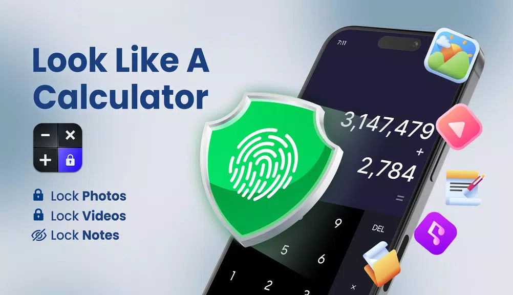 App Lock - Calculator Lock Capture d'écran 0