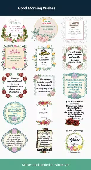 Christian Stickers 스크린샷 1
