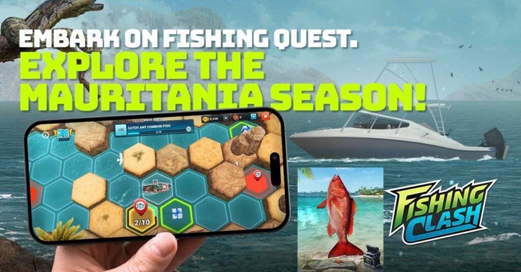 Fishing Clash Unveils Seasonal Quests and New Mauritanian Fisheries