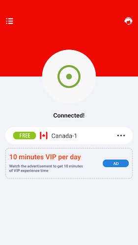 VPN Canada - CA Fast VPN Captura de pantalla 0