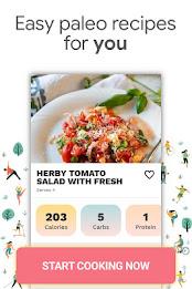 Paleo diet app: Diet tracker Zrzut ekranu 1