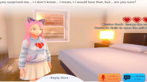 Yandere Ai Girlfriend Game应用截图第1张