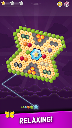 Bubble Cloud: Spinning Match-3 Captura de pantalla 3