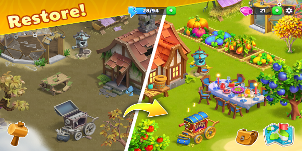 Bermuda Adventures Farm Spiele Screenshot 0