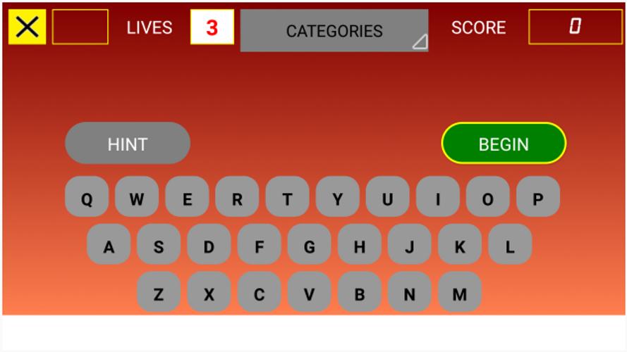 Schermata CATEGORIES PRO 2