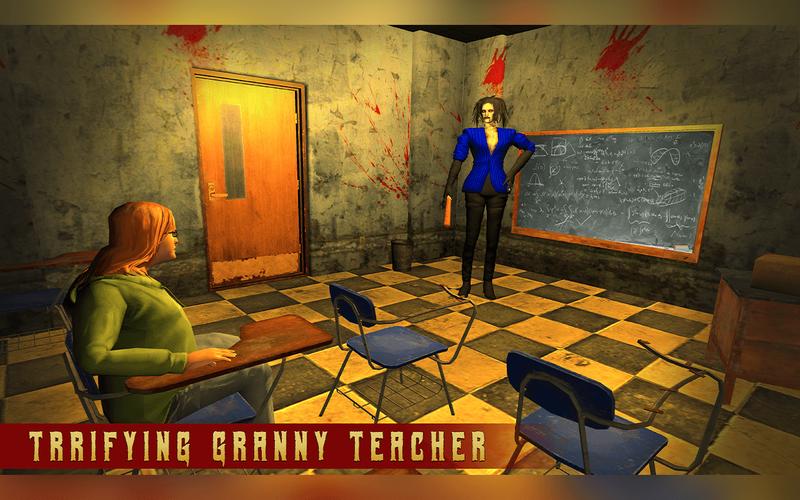Terrifying Teacher Granny Game应用截图第0张
