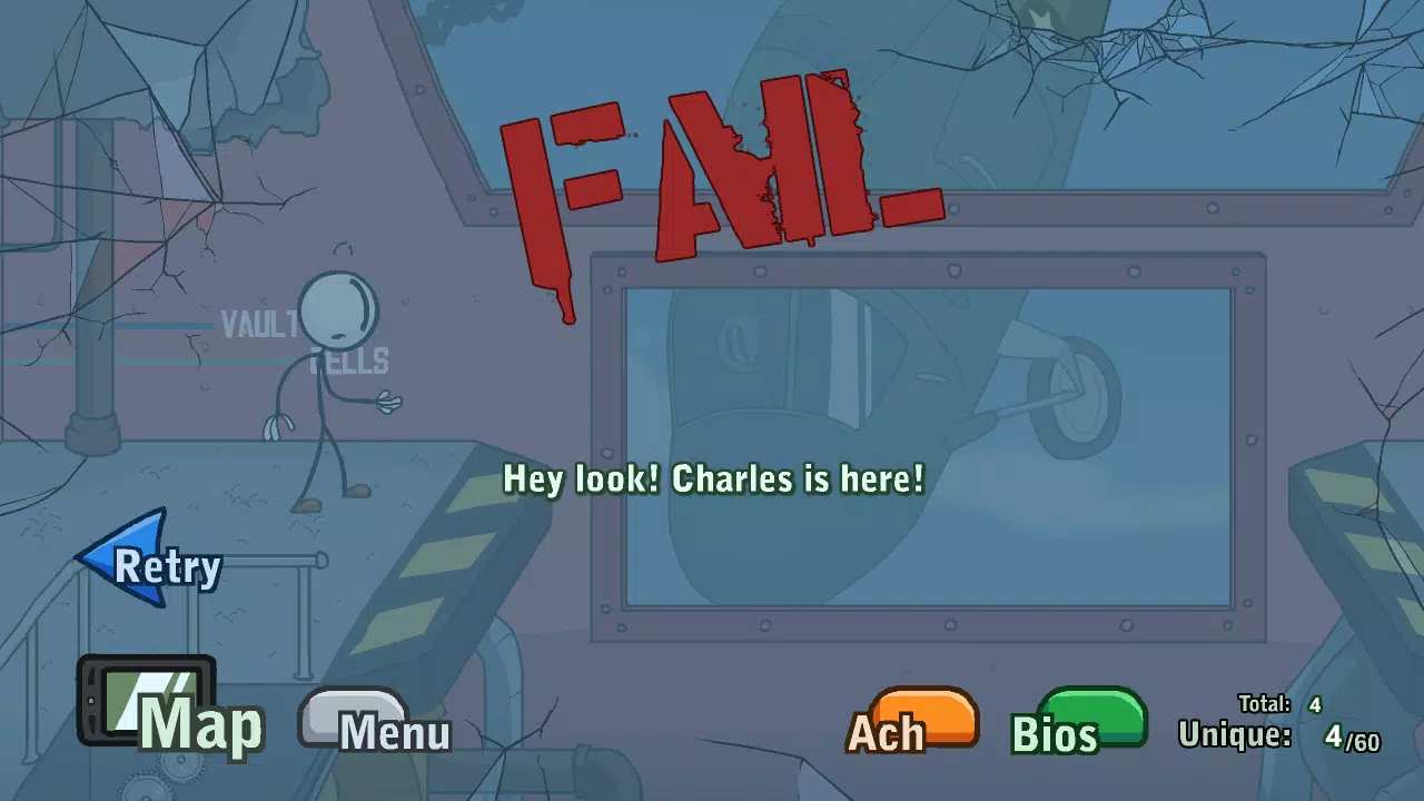 Stickman Teleporter Adventure Ảnh chụp màn hình 1