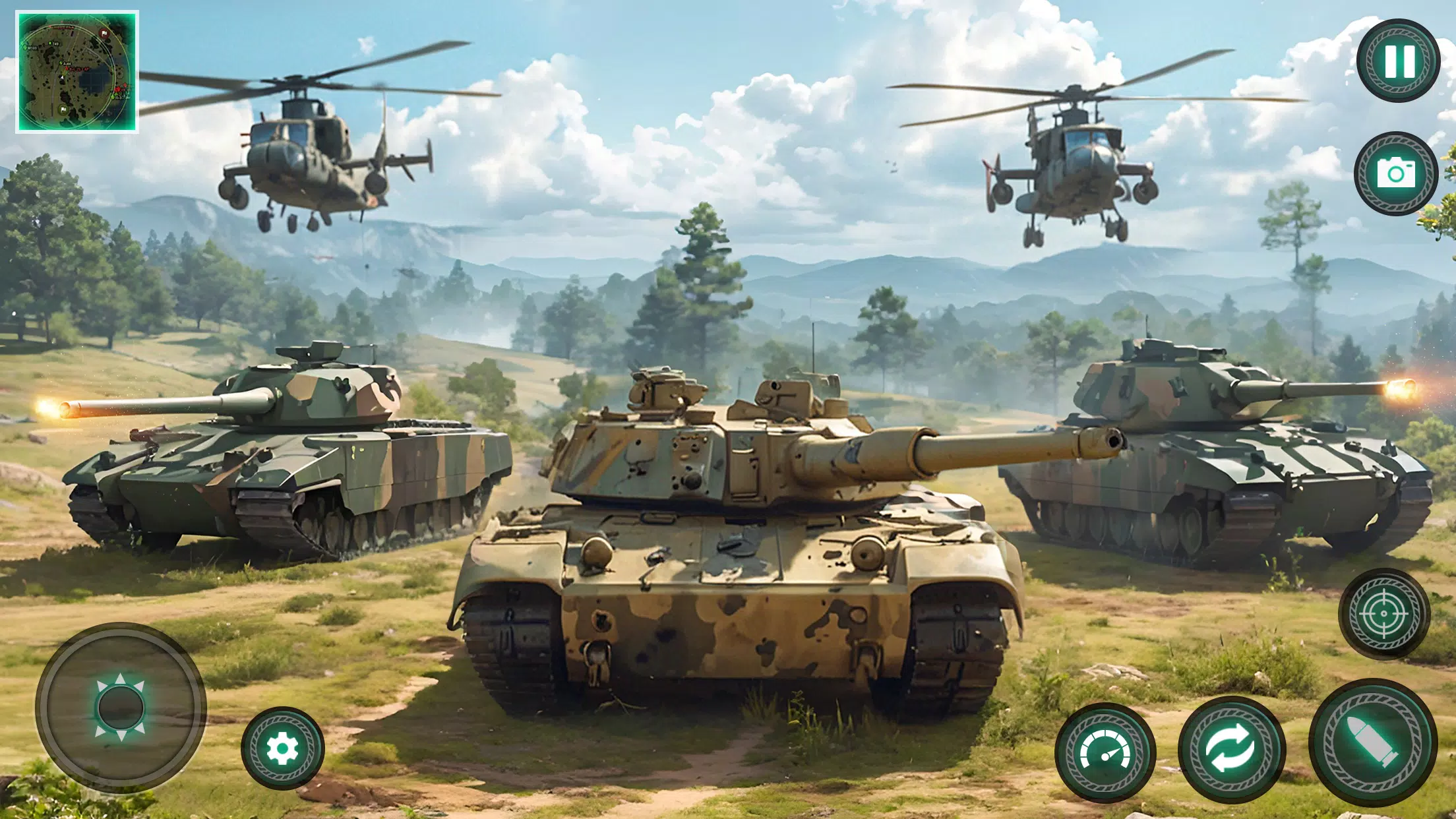 Military Tank War Machine Sim スクリーンショット 3