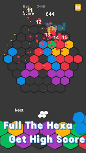 Nine Hexagons Schermafbeelding 1