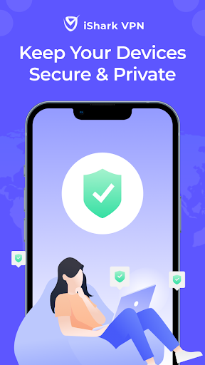 iSharkVPN - Secure & Super Vpn スクリーンショット 0